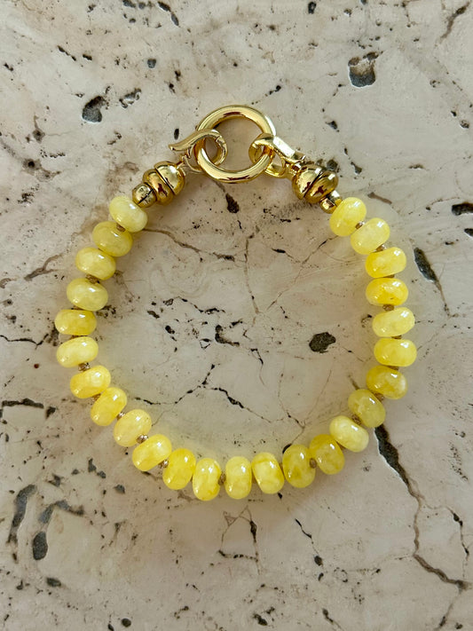 Bracelet - Jaune Soleil