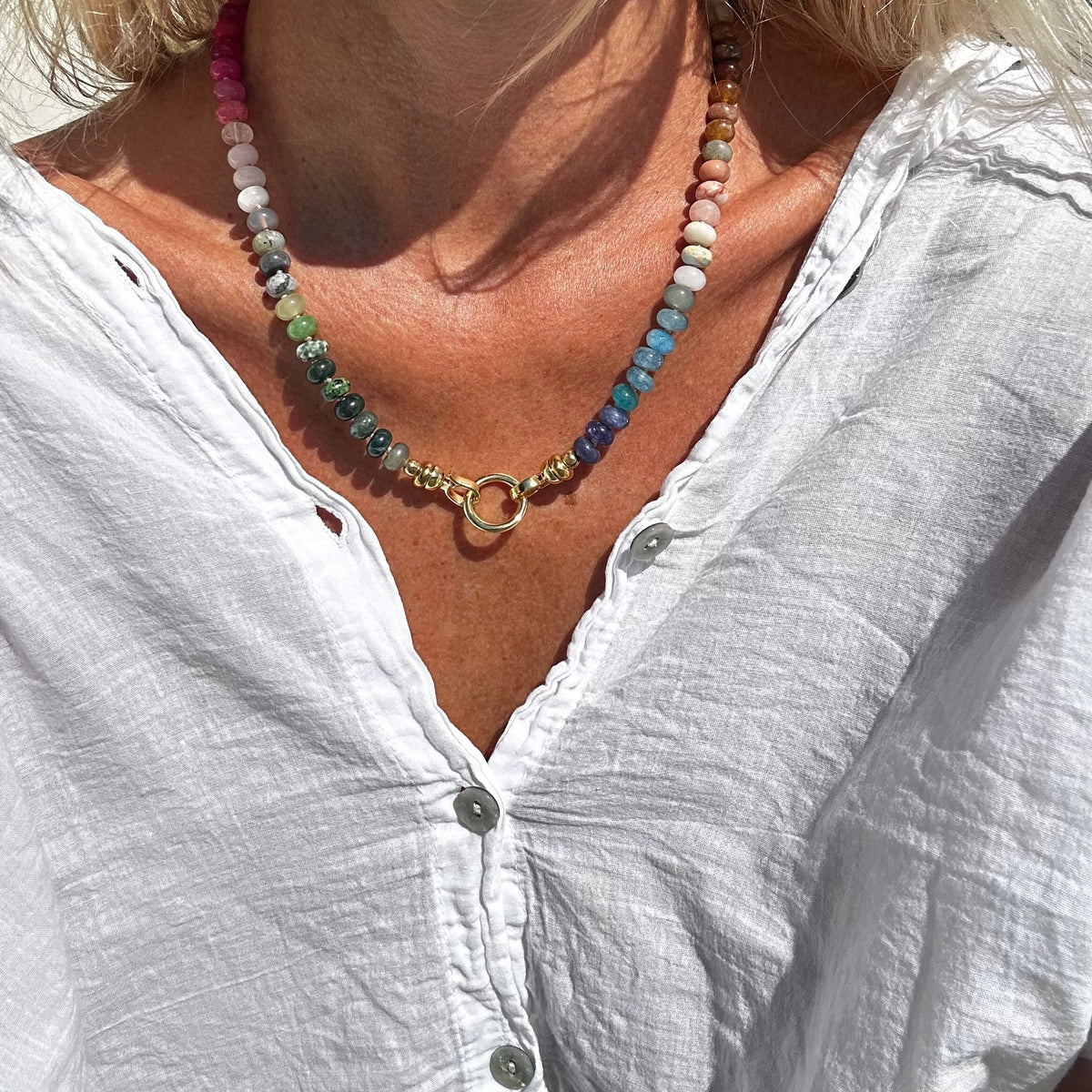 Collier sur mesure Rainbow Rock