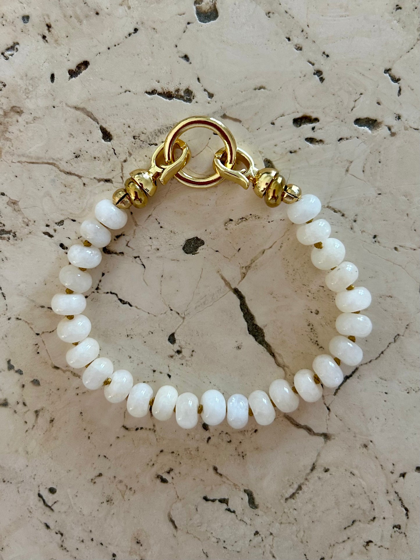 Bracelet - Blanc crème